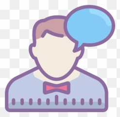 This An Outline Of Male Person - Businessman Icon Clipart Free Man And Woman Avatar png