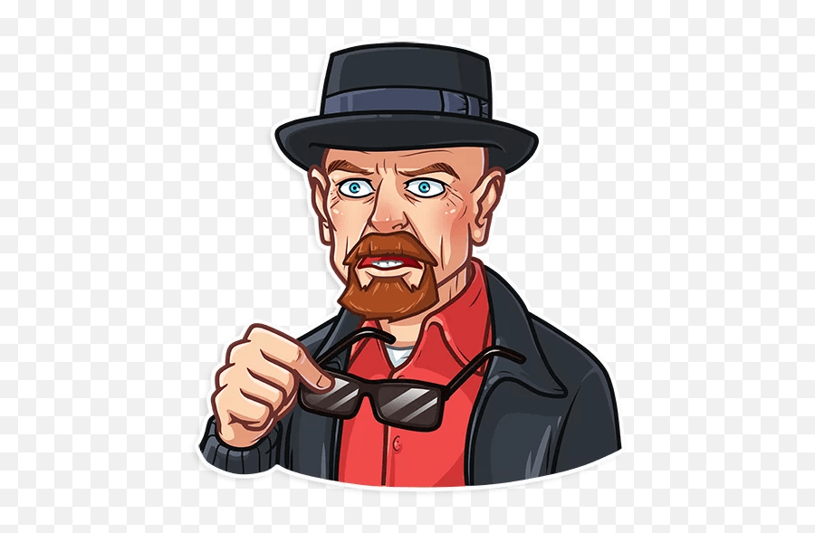 Breaking Bad - Telegram Sticker Breaking Bad Telegram Sticker Png,Walter White Png