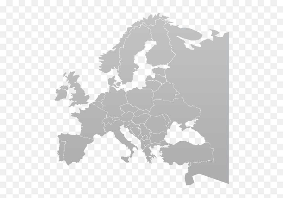Europe - Transparent Europe Map Png,Europe Map Png