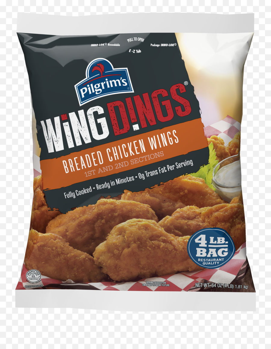 Wing Dings - Breaded Chicken Wings Pilgrimu0027s Wingdings Breaded Chicken Wings Png,Chicken Wings Png
