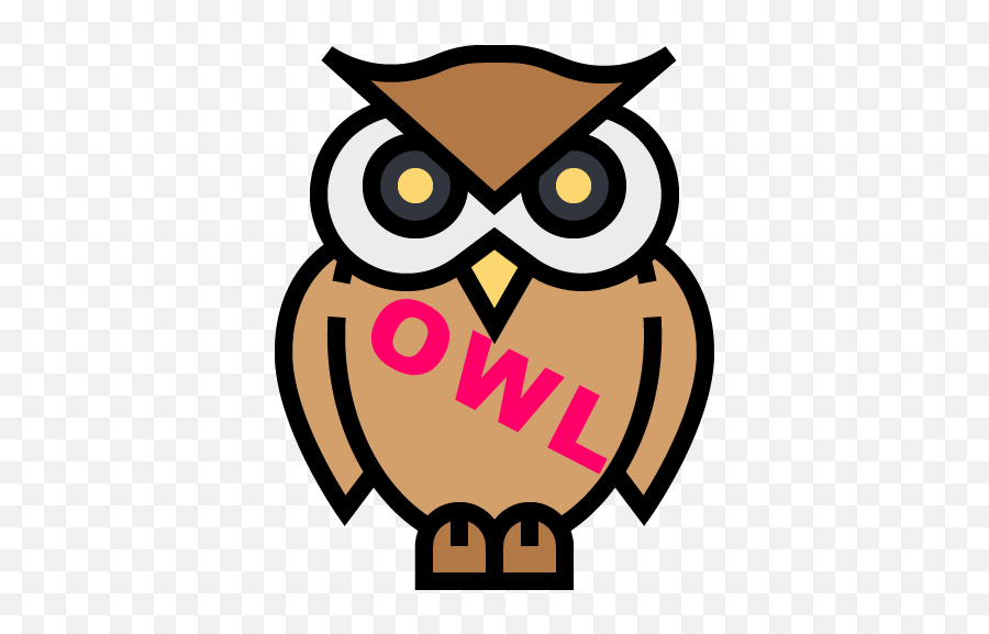 The Owl Cafe And Luxury Hotel - Clip Art Png,Owl Logo