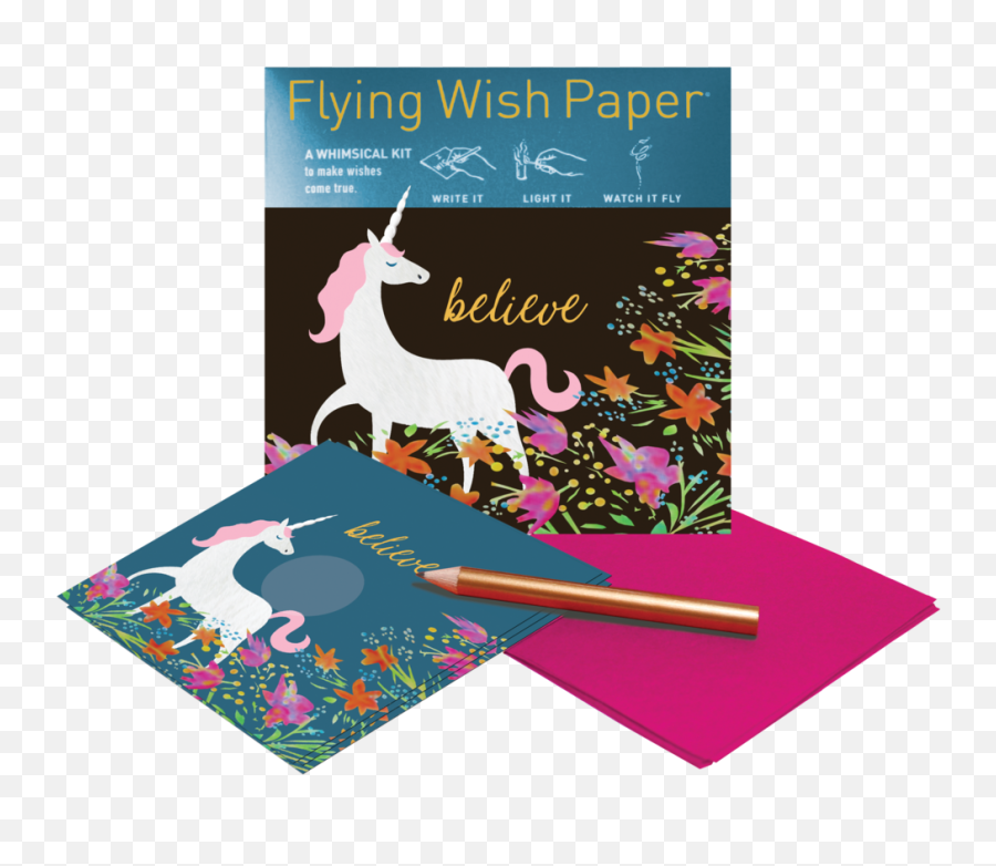 Unicorn Mini Kit U2014 Flying Wish Paper Png Guts