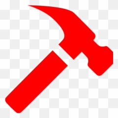 Red Hammer Icon - Free red icons Hammer Icon Transparent png