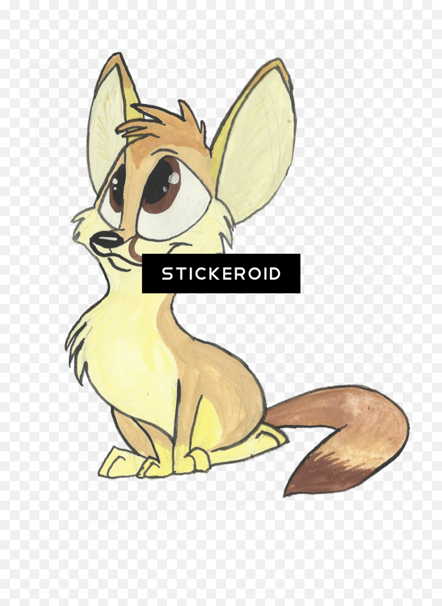 Fennec Fox Animals - Cartoon Clipart Full Size Clipart Animals Cartoon Fennec Fox Png,Fennec Fox Png