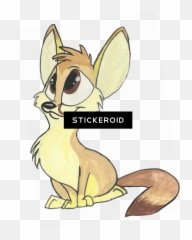 Fennec Fox Animals - Cartoon Clipart Full Size Clipart Animals Cartoon Fennec Fox Png,Fennec Fox Png