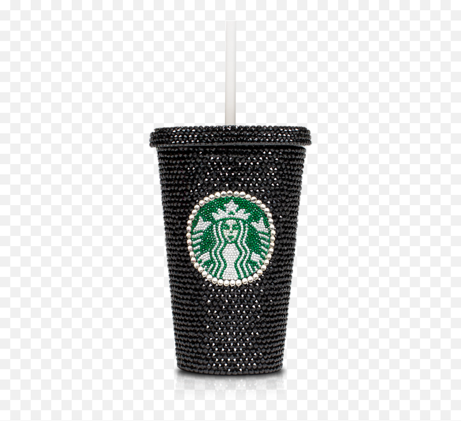 Black Starbucks Cup - Black Rhinestone Starbucks Cup Png,Starbucks Cup Png