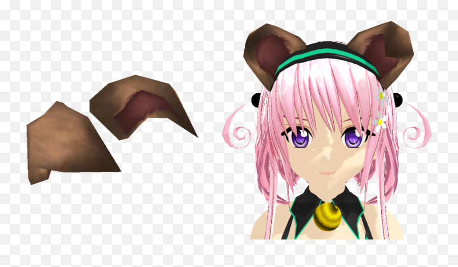 Download Hd Dog Ear Png - Mmd Dog Ears Dl,Dog Ears Png