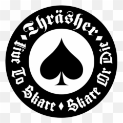 Thrasher Logo Png Transparent Svg - Sticker