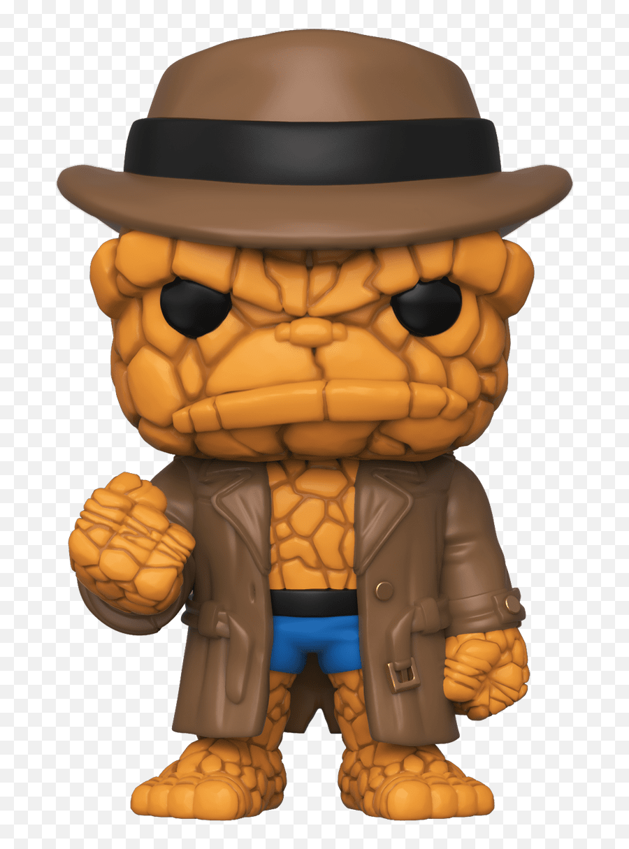 Fantastic Minis And Pop - Fantastic Four Funko Pop Png,The Thing Png