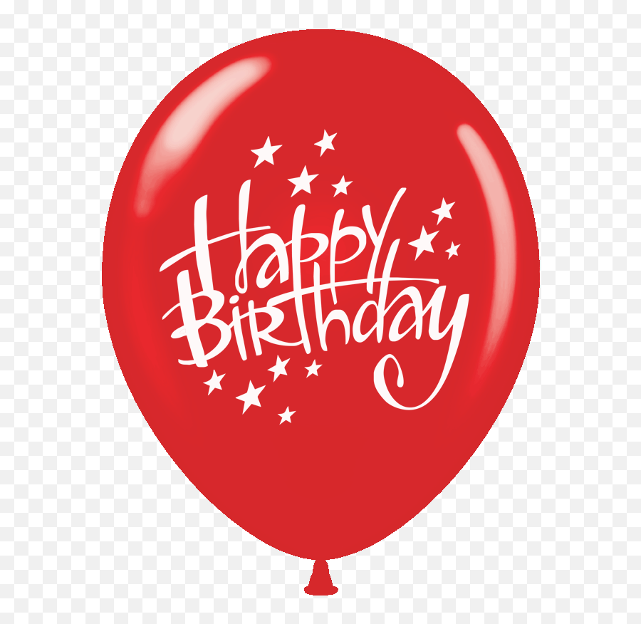 Download Hd Happy Birthday Balloons Png - Happy Balloon With Happy Birthday,Birthday Balloons Png