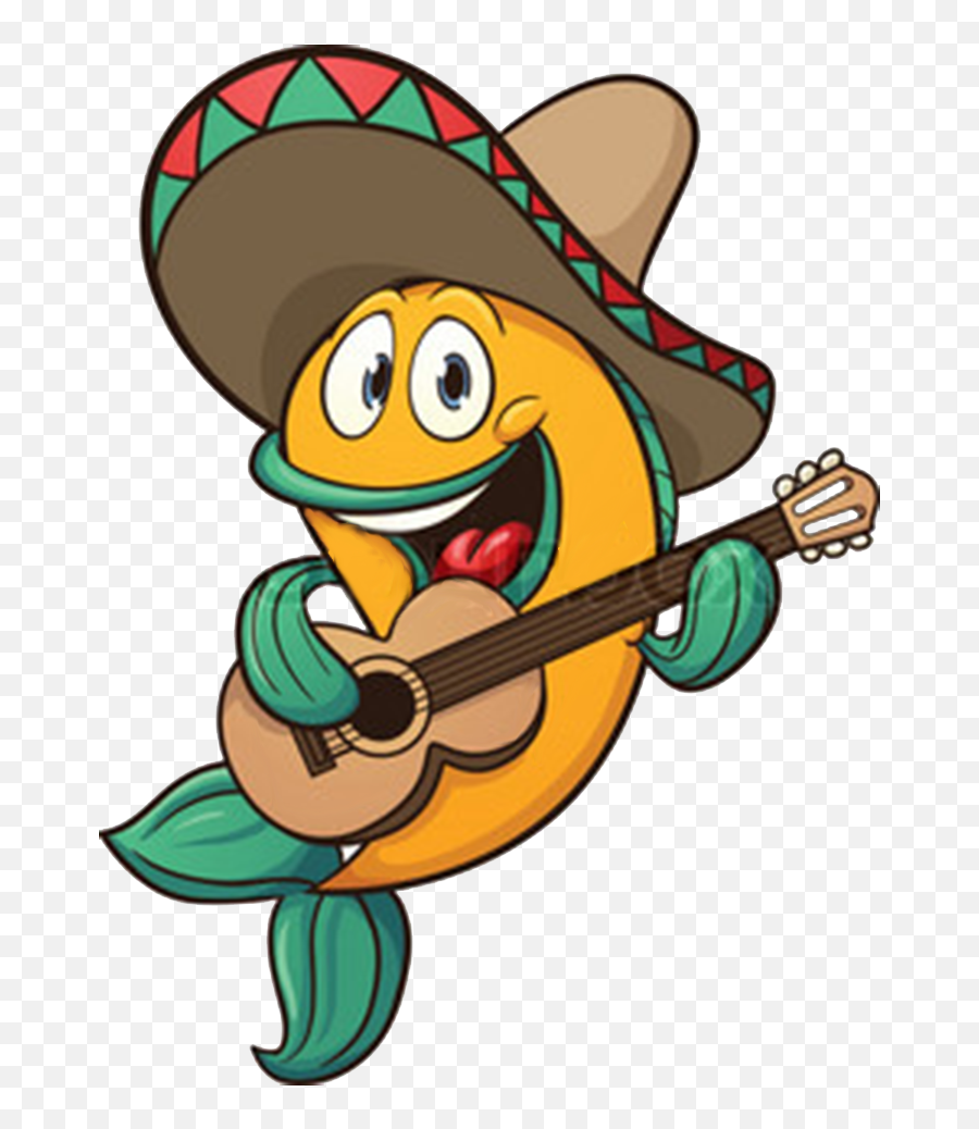 Download Map Photography Mariachi Illustration Royalty - Free Fish Taco Cartoon Png,Mariachi Png