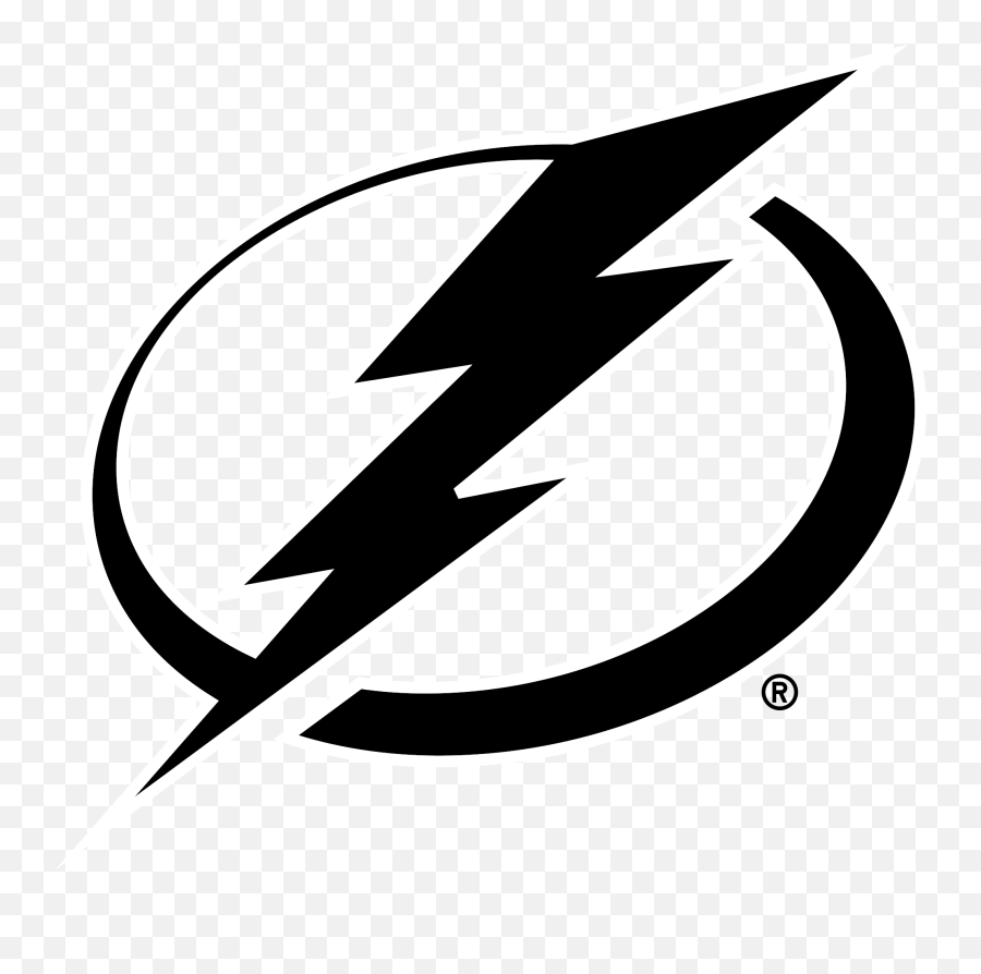 Bay Black And White - Tampa Bay Lightning Bolt Png,Buccaneers Logo Png