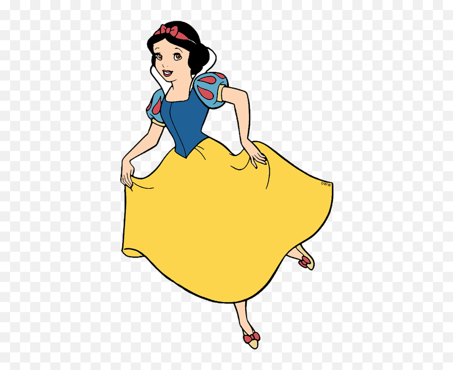 Snow White Clip Art 2 Disney Galoree - Snow White To Paint Png,Snow White Transparent