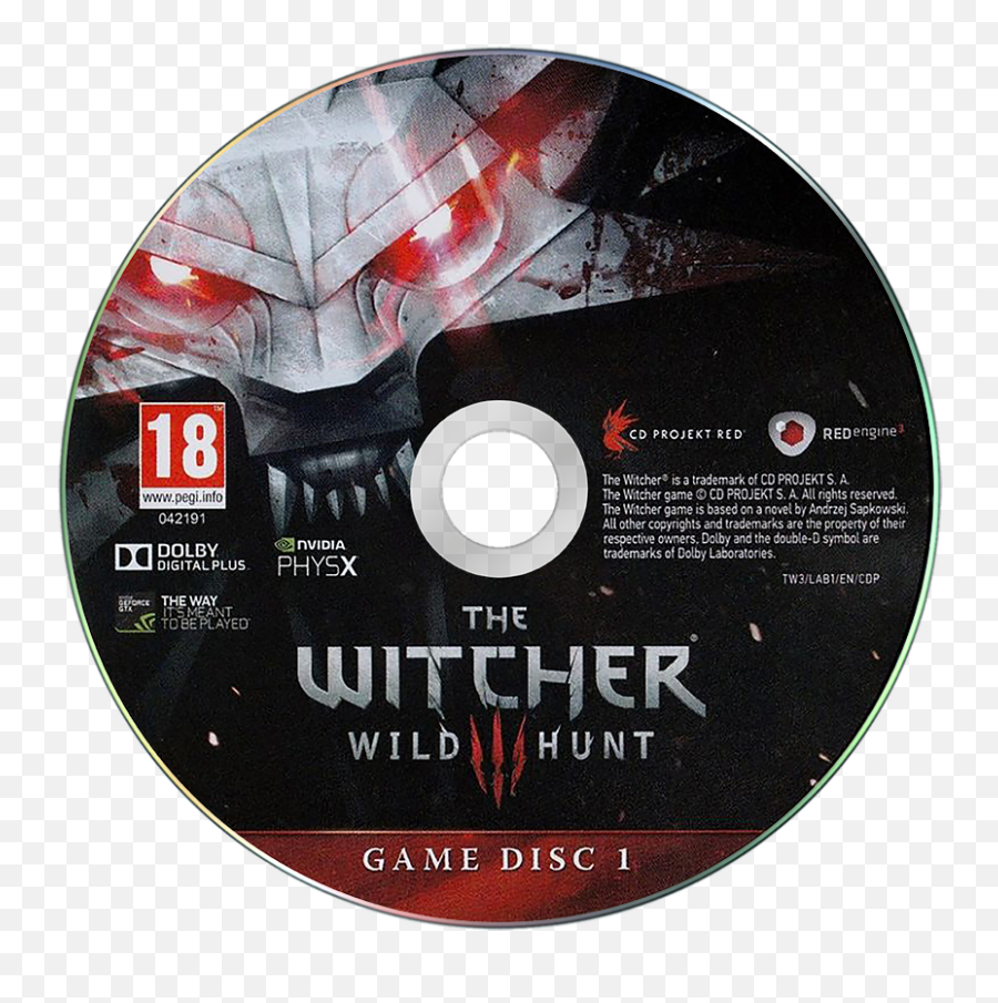 Pcwindows Games Disc Pack 2883 - Game Cart Images Witcher 3 Soundtrack Cd Png,Disc Png