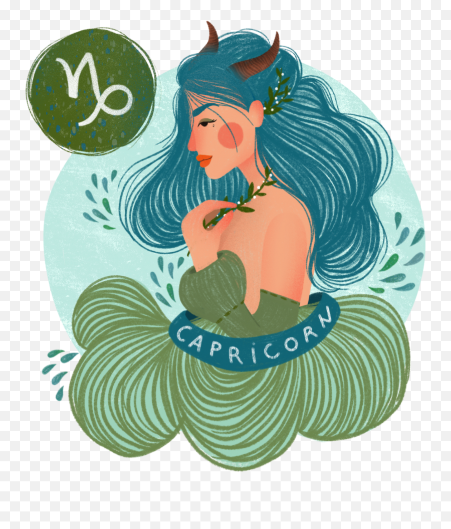 Download Capricorn Illustration Hd Png - Uokplrs Capricorn Illustration,Capricorn Png