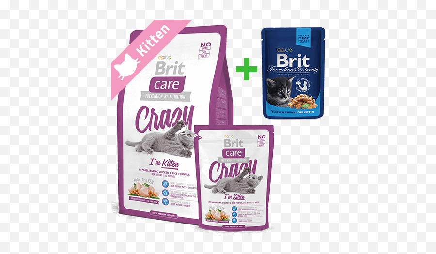 Brit Care Cat Crazy Iu0027m Kitten Png