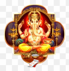 Clipart Image1 Hindu God Ganesh Png - Ganesh Png High Resolution,God Transparent