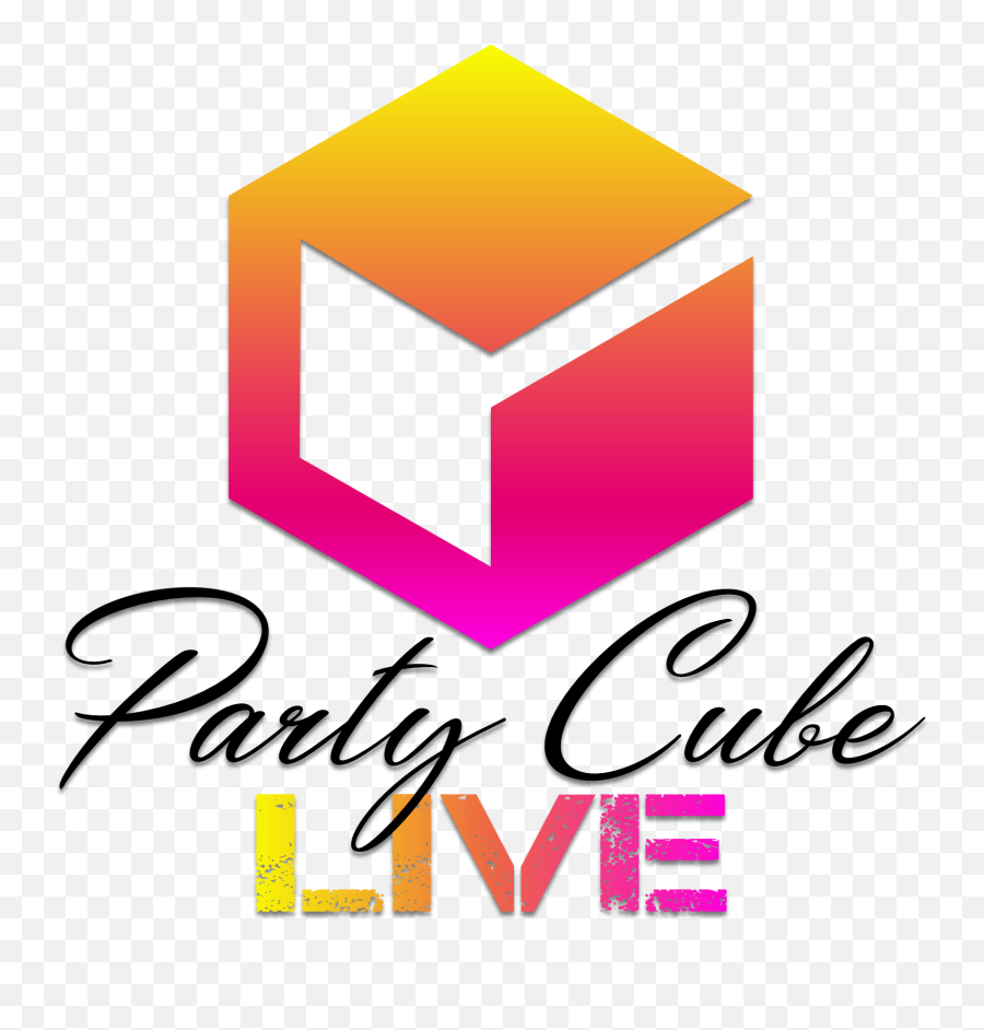 Party Cube Live - Vertical Png,Cube Logo