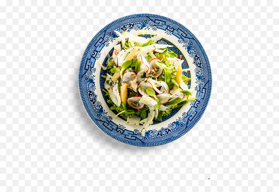The Evelyn - Blue Willow Png,Salad Transparent