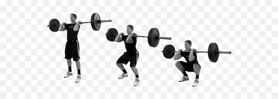 9 Exercises To Perform Better - Front Squat Png,Squat Png