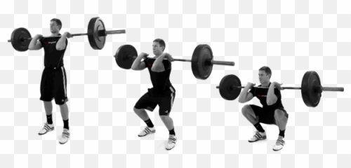 9 Exercises To Perform Better - Front Squat Png,Squat Png