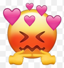 Shy Blush Blushing Popular Hearts Sticker By Str Png