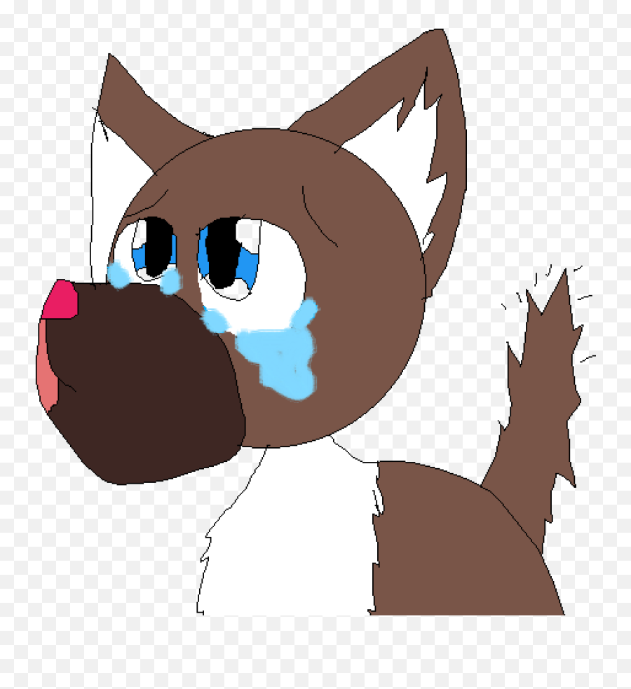 Download Hd Sad Dog - Cartoon Transparent Png Image Fictional Character,Sad Dog Png