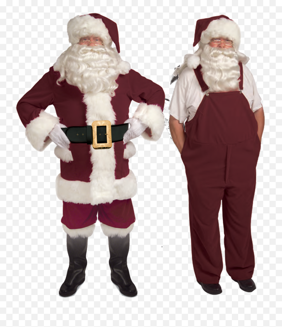 Clipart Santa Jacket Picture 653898 - Professional Santa Claus Suit Png,Santa Hat And Beard Png