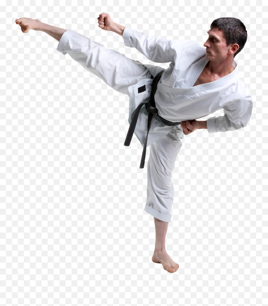 Karate Png - Man Doing Martial Arts,Karate Png