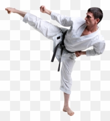 Karate Png - Man Doing Martial Arts,Karate Png