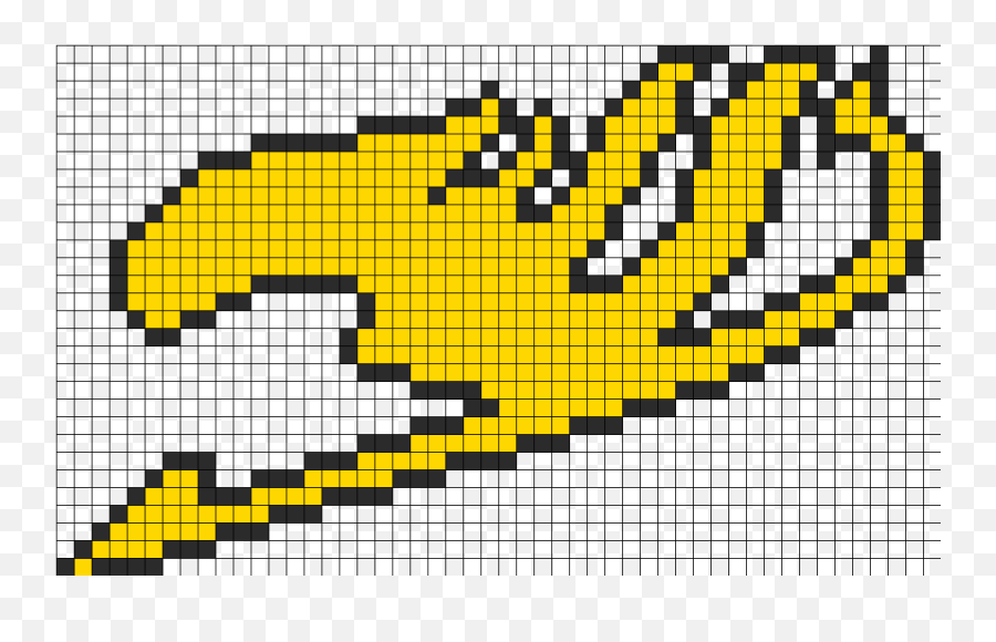 Fairy Tail Symbol Perler Bead Pattern - Pixel Art Graphing Paper Dog Png,Fairy Tale Logo