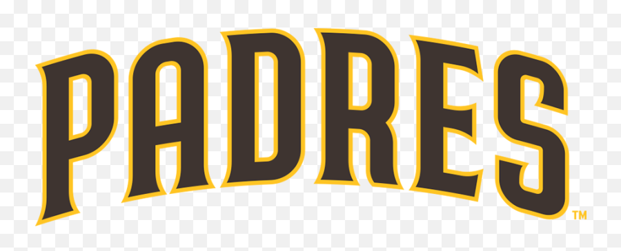 San Diego Padres Wordmark Logo - Vertical Png,Padres Logo Png