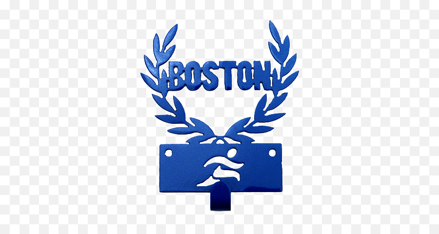 Boston Laurel Wreath With Runner - Medal Holder 2015 Boston Marathon Png,Laurel Wreath Transparent