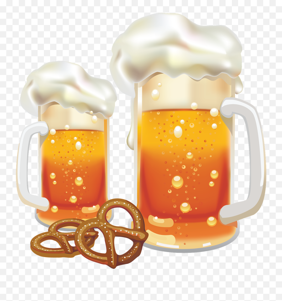Beer Pretzels Foam Froth - Oktoberfest Beer Pretzels Png,Beer Foam Png
