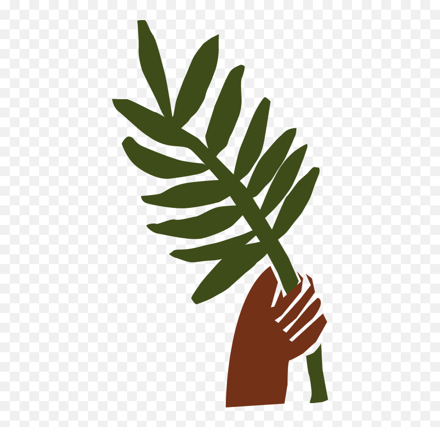 Palm Branch Sunday Lds Clip Art - Fern Png,Palm Branch Png