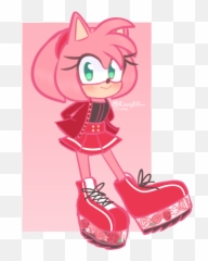 Amy Rose Transparent Platforms - Fictional Character png