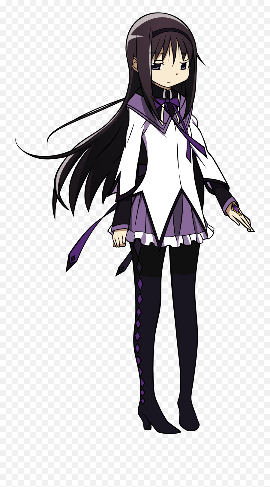 Anime Feet Puella Magi Madoka Magica Poll - Magical Girl Homura Akemi Png,Madoka Kaname Transparent