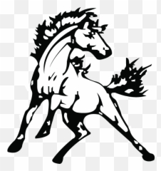 Transparent Background Mustang Clipart - South Effingham Middle Logo Png,Mustang Logo Clipart