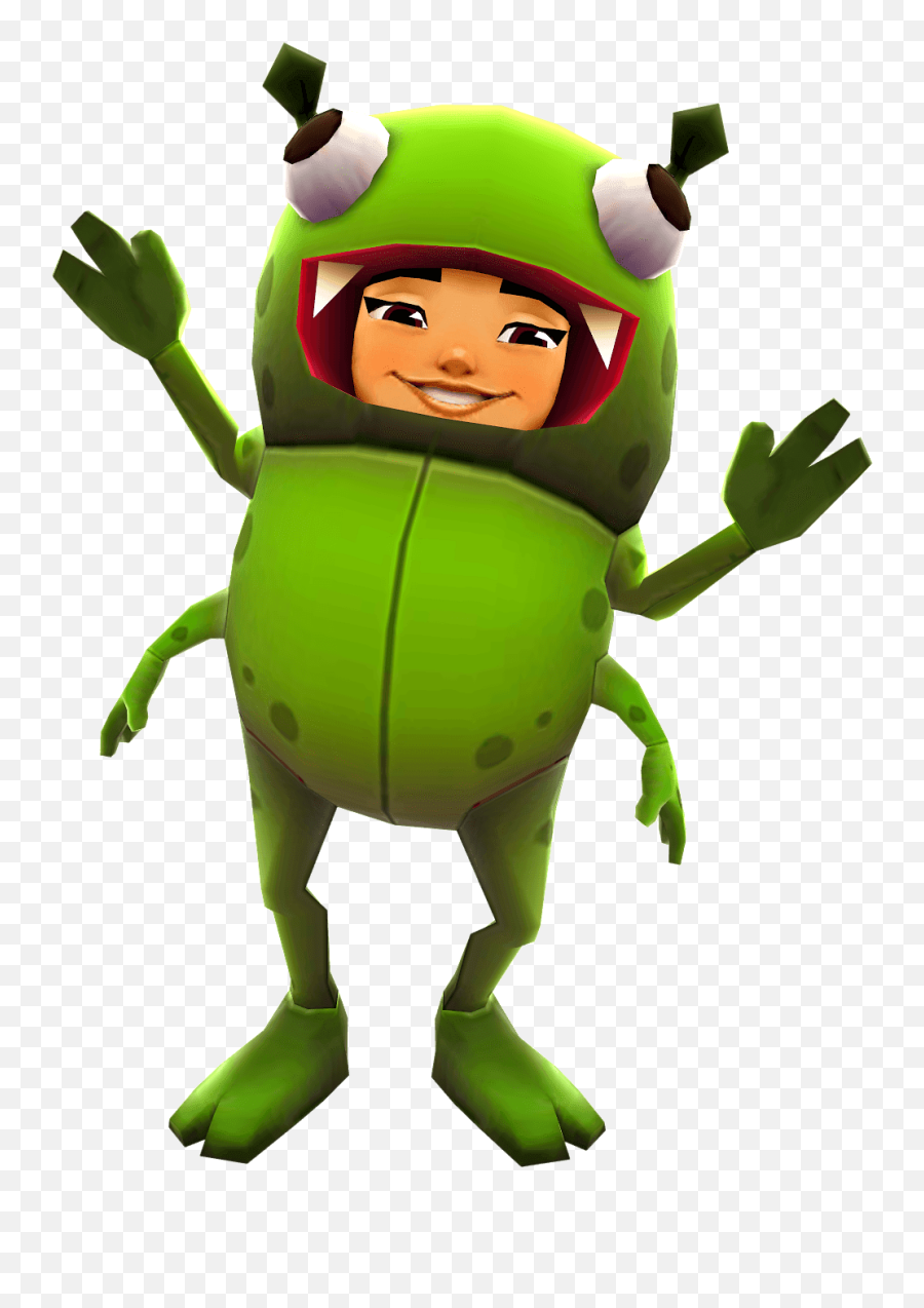 Subway Surfers Yutani Transparent Png - Subway Surfers Alien,Subway Surfers Icon