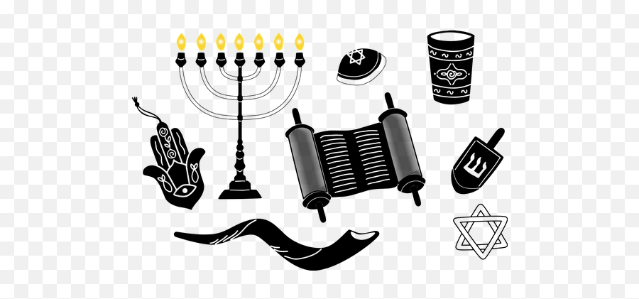 30 Free David U0026 Jewish Vectors - Pixabay Menorah Png,Hanukkah Icon