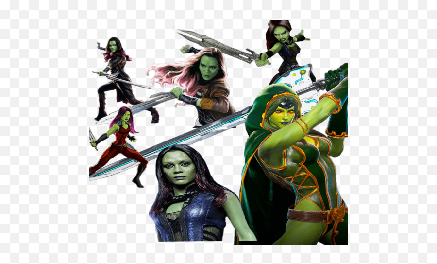 Gamora Png Image Collection - Action Figure,Gamora Png