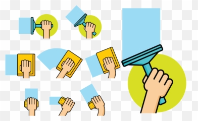 Vector Hand Wipe Icon 120698 Art - Cartoon png