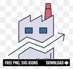 Free Factory Icon Symbol - Youtube Aesthetic png