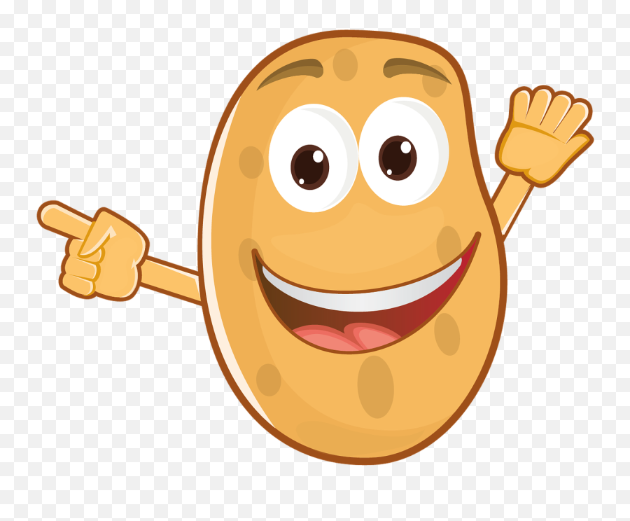 Potato Character Cartoon - Free Image On Pixabay Potato Picture For Kids Png,Potato Png
