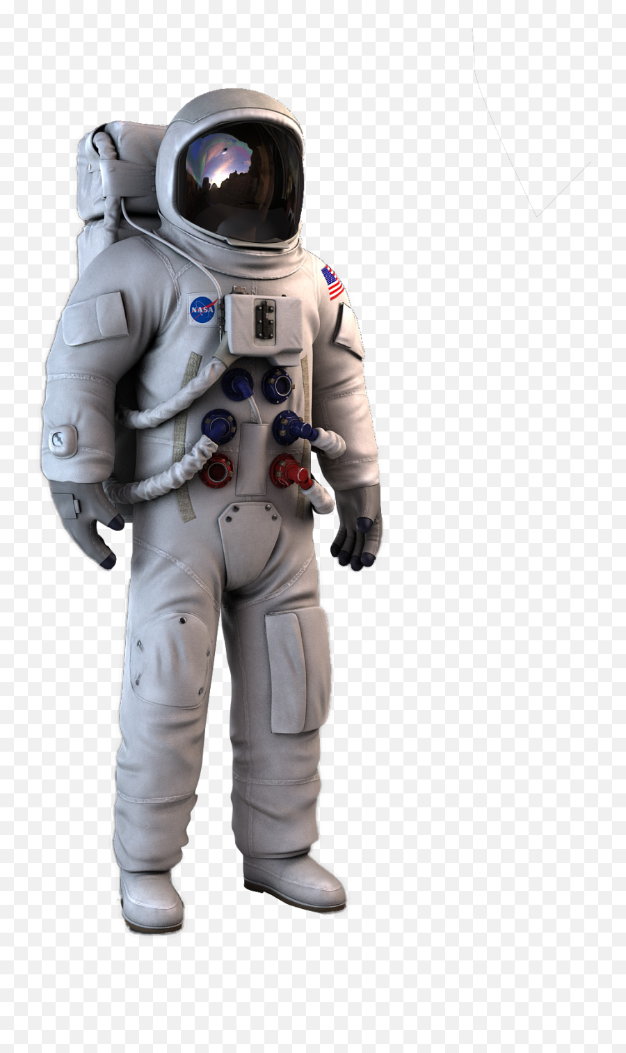 Nasa Astronaut Spacesuit 3 - D White Protective Spacesuit Sokol Space Suit Png,Astronaut Icon Vector
