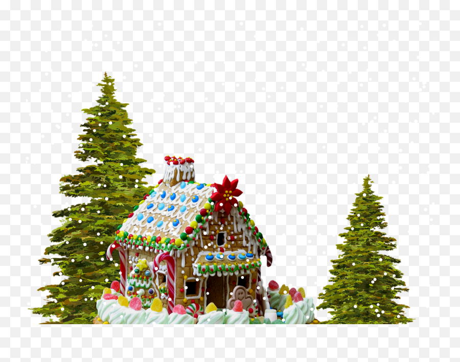 Free Gingerbread House Christmas - Canadian Christmas Traditions Png,Gingerbread House Png
