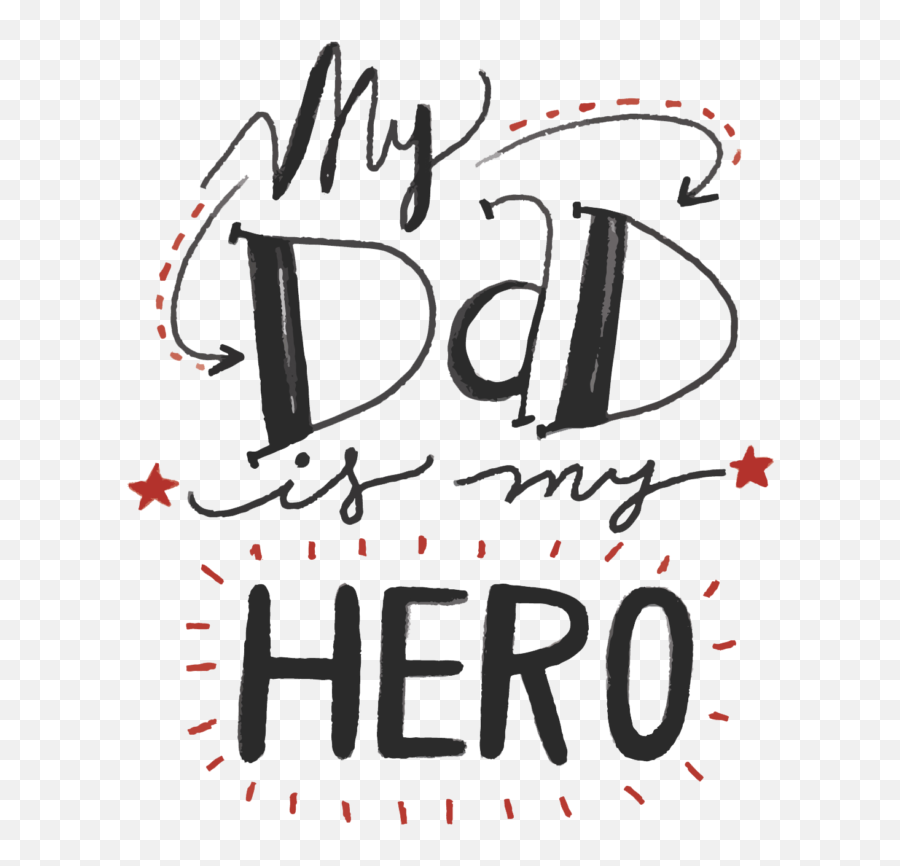Happy Fathers Day Cliparts Png 2019 - Calligraphy,Happy Father's Day Png