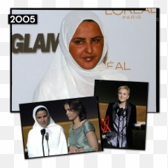 Glamour Women Of The Year Awards Most Unforgettable - Religious Veil png