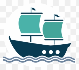 Ship Flat Vector Png Transparent - Ship Clip Art Png,Sailing Ship Png