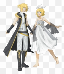 Synchronicity Rin U0026 Len Fanart Vocaloid - png